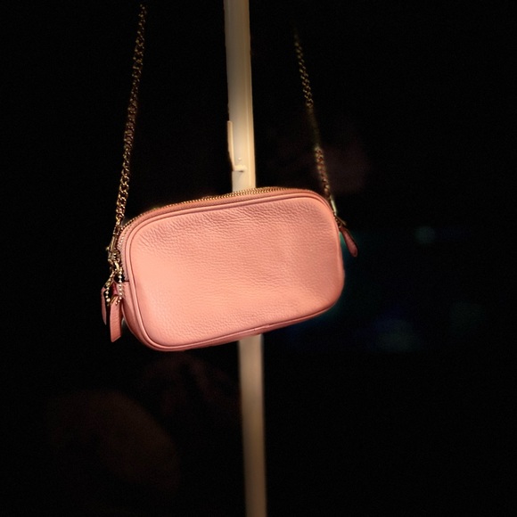 Coach F72490 Pebble Leather Crossbody Pouch - Picture 2 of 6